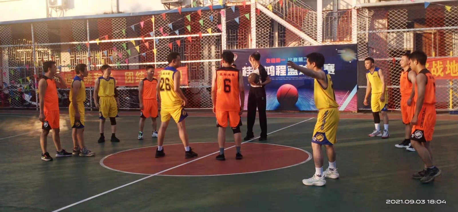 桂林鴻程秋季籃球賽半決賽火熱來襲！
